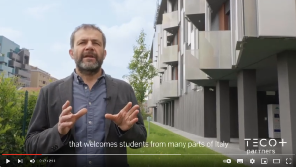 Video Interview Luigi Benatti, Architect, Zamboni University Residence